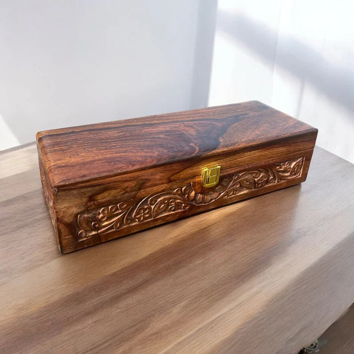 5 Watches – Carving – Wood Top – Black