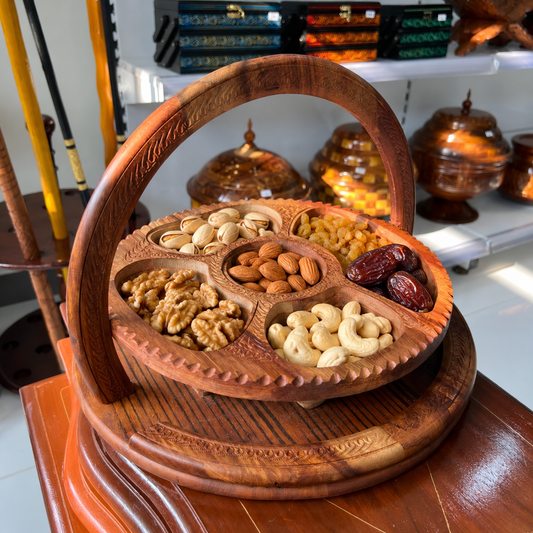 Wooden Spring Basket