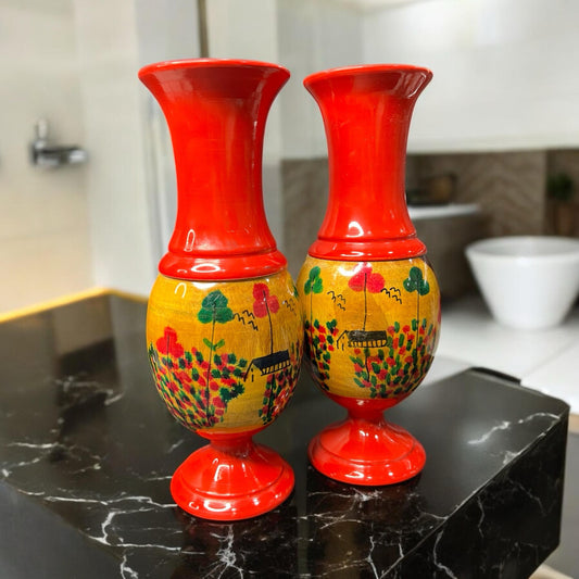 Hand Painted – Vase – Pack of 2