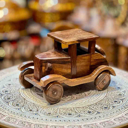 Wooden Vintage Car