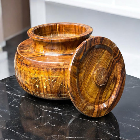 Wooden Pot