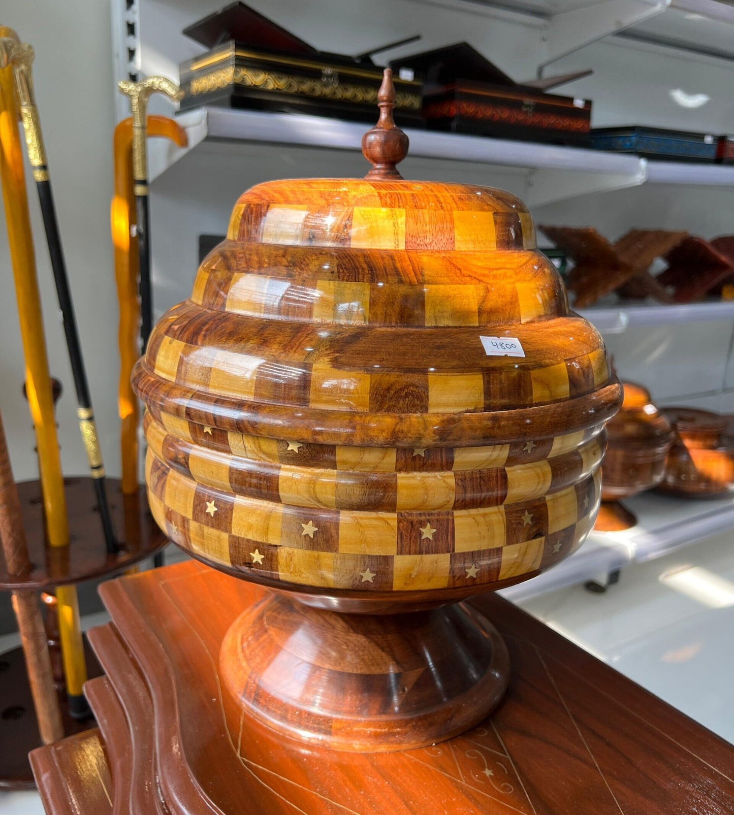 Wooden Hotpot – Tukri – Steel Bowl