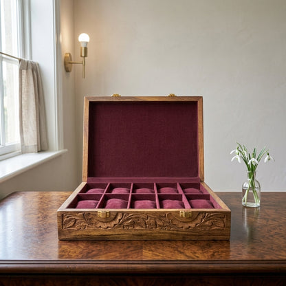 10 Watches – Carving – Wood Top