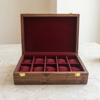 10 Watches – Plain – Wood Top