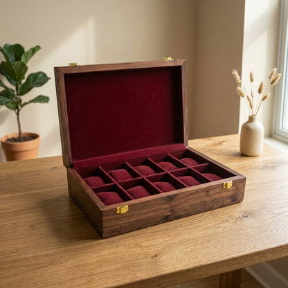 10 Watches – Plain – Wood Top