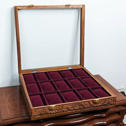 15 Watches – Carving – Glass Top