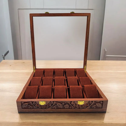 15 Watches – Glass Top – Premium Quality