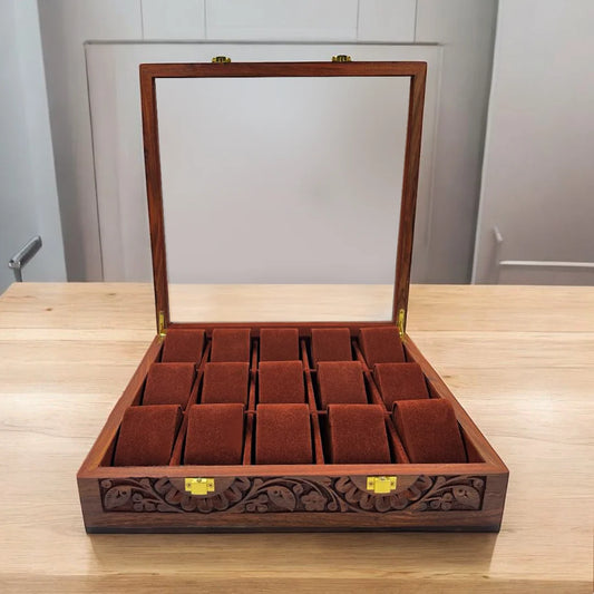 15 Watches – Glass Top – Premium Quality