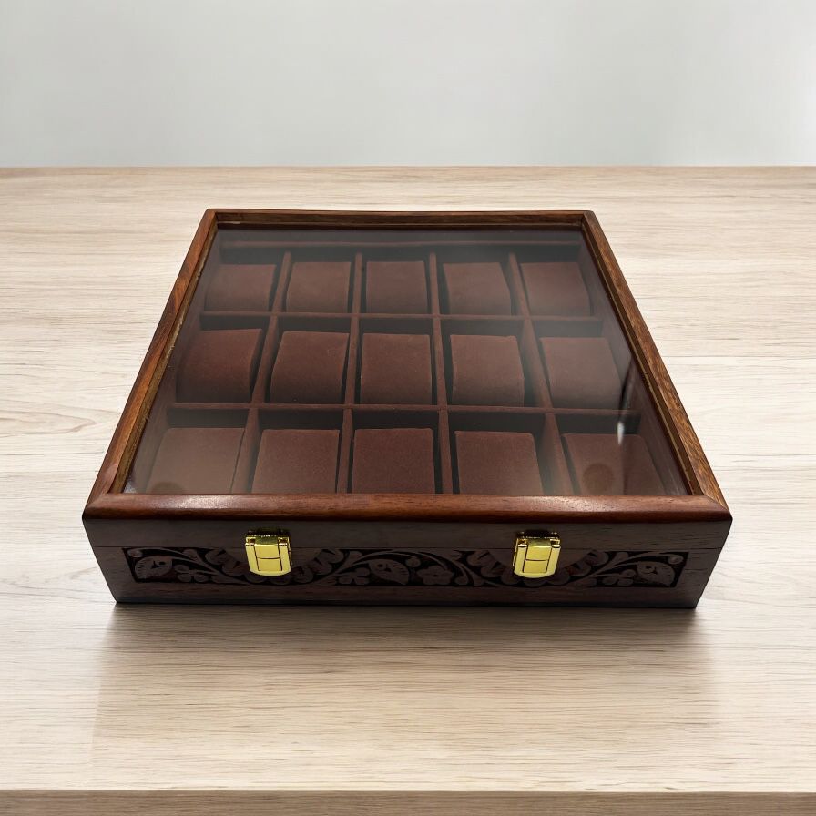 15 Watches – Glass Top – Premium Quality