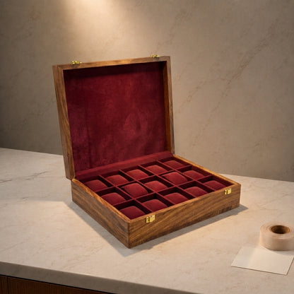 15 Watches – Plain – Wood Top