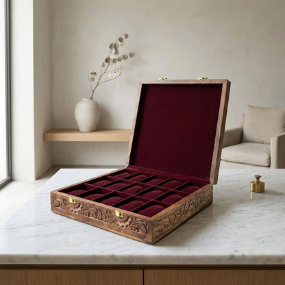 15 Watches – Carving – Wood Top