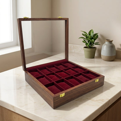 15 Watches – Plain – Glass Top
