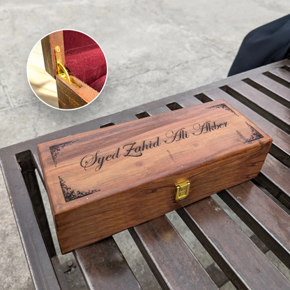 Customized Name or Logo Wooden Watch box