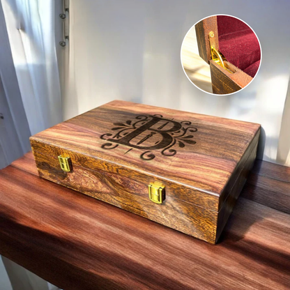 Customized Name or Logo Wooden Watch box