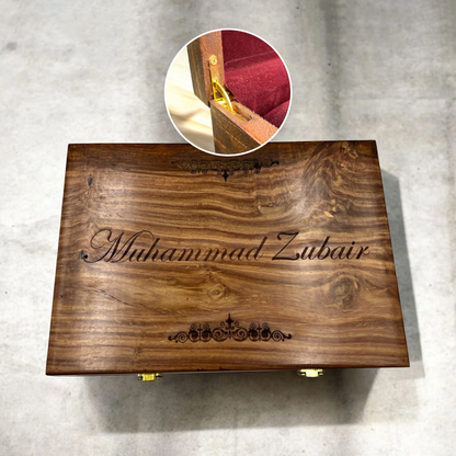 Customized Name or Logo Wooden Watch box