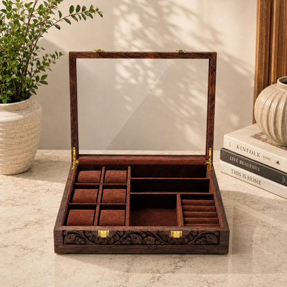 3 in 1 Box – Glass Top – Premium Quality