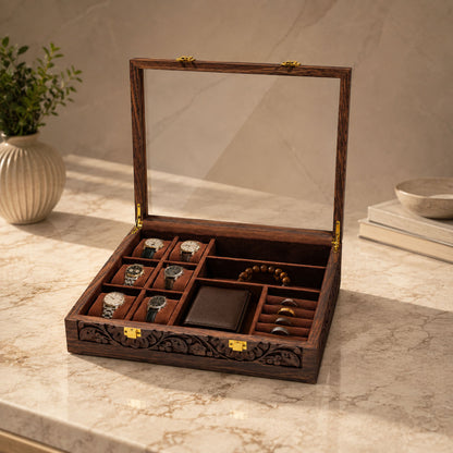 3 in 1 Box – Glass Top – Premium Quality