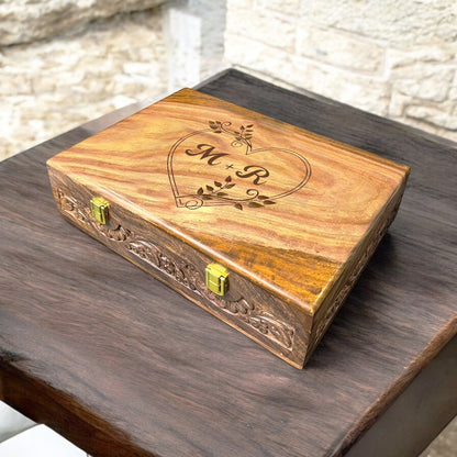 Customized Name or Logo Wooden Watch box