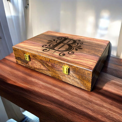 Customized Name or Logo Wooden Watch box