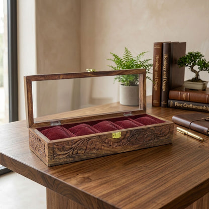 5 Watches – Carving – Glass Top