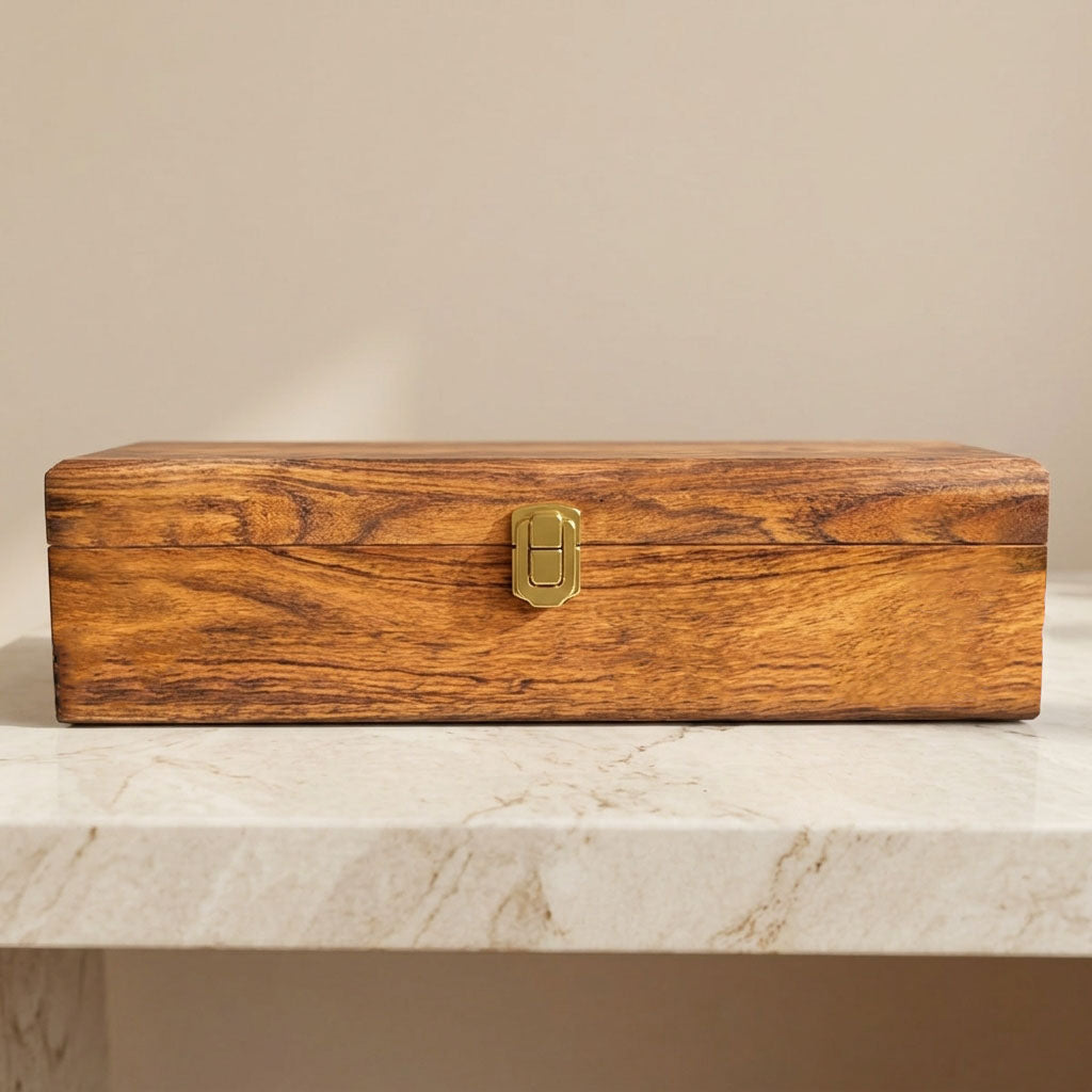 5 Watches – Golden Hinge – Wood Top