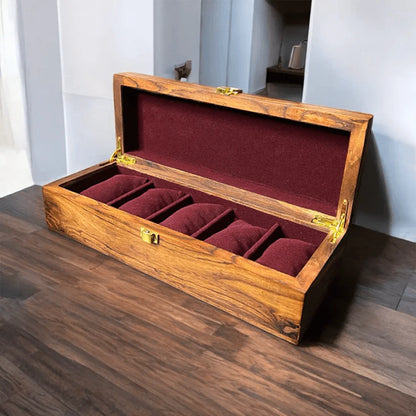 5 Watches – Golden Hinge – Wood Top