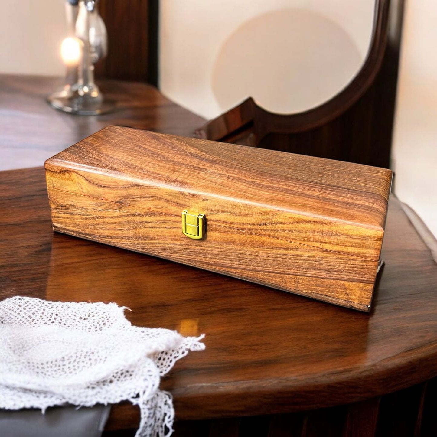 5 Watches – Plain – Wood Top