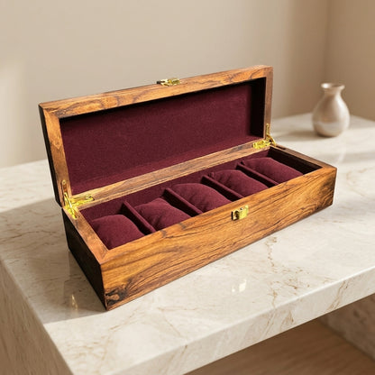 5 Watches – Golden Hinge – Wood Top