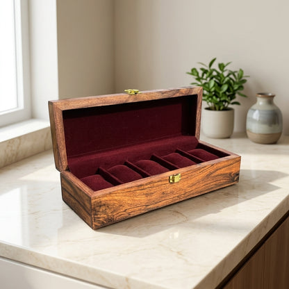 5 Watches – Plain – Wood Top