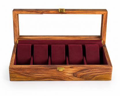 5 Watches – Plain – Glass Top