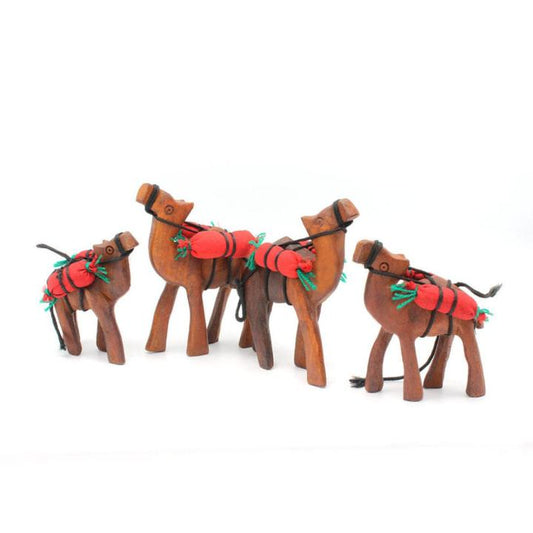 Wooden Camel Set
