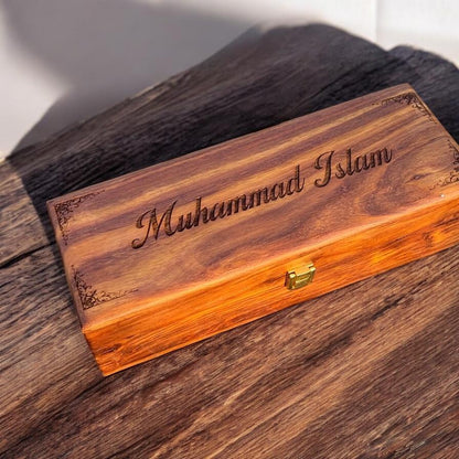 Customized Name or Logo Wooden Watch box