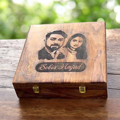 Customized Name or Logo Wooden Watch box