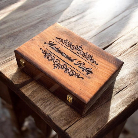 Customized Name or Logo Wooden Watch box