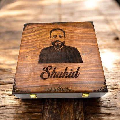 Customized Name or Logo Wooden Watch box