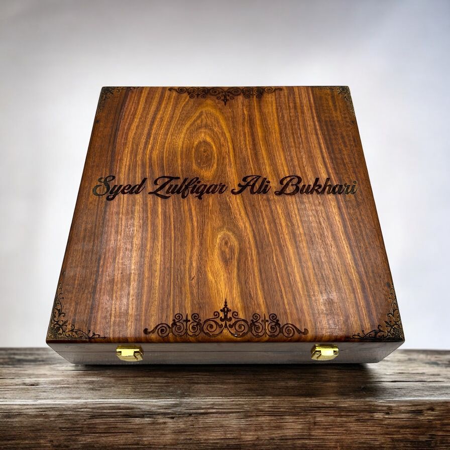 Customized Name or Logo Wooden Watch box