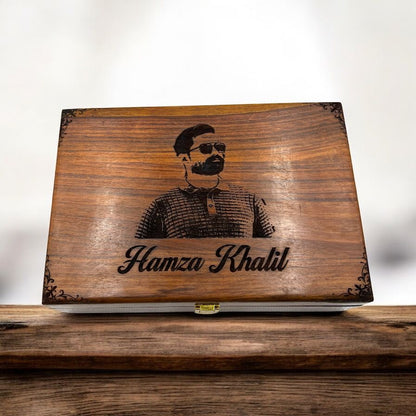 Customized Name or Logo Wooden Watch box