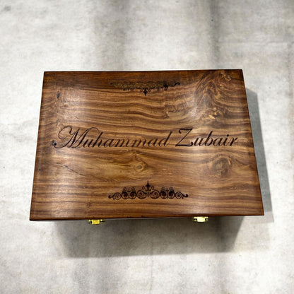 Customized Name or Logo Wooden Watch box