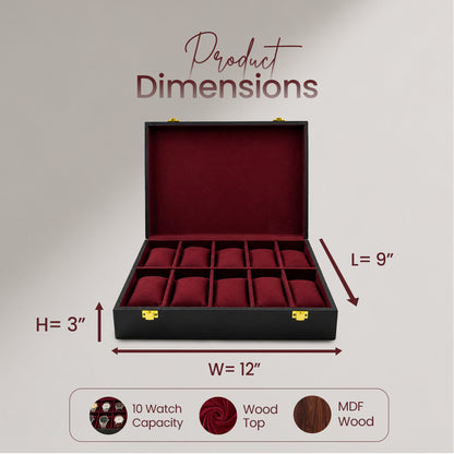 10 Watches – Piano Black