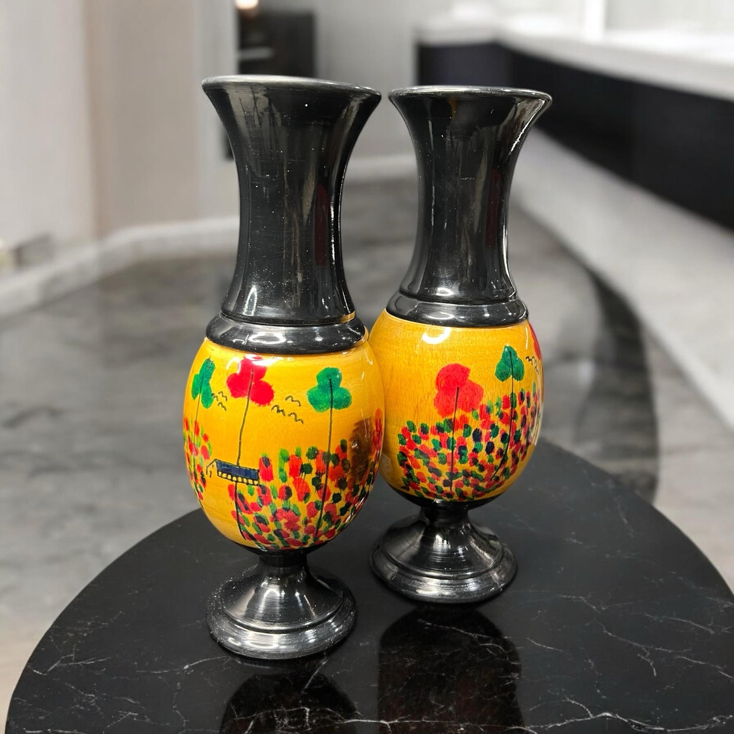 Hand Painted – Vase – Pack of 2