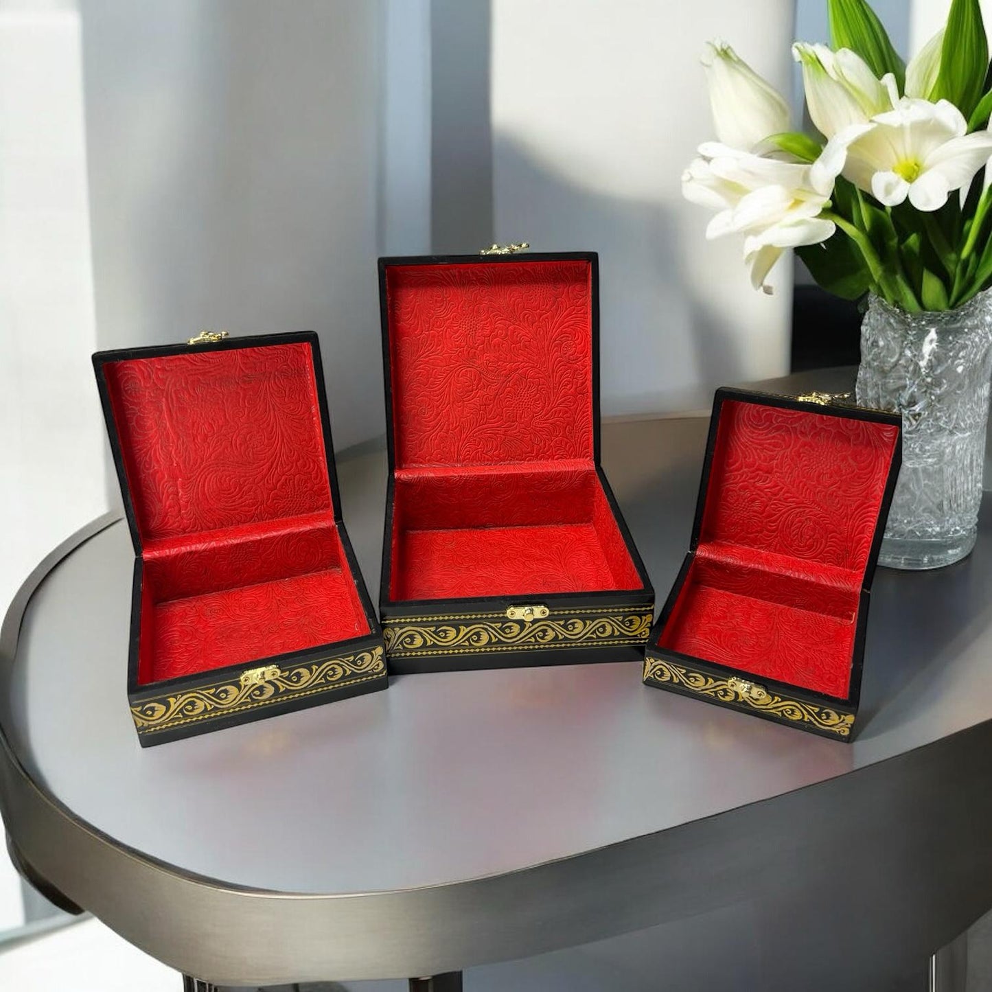 Jewelry Box – Naqshi – Set of 3