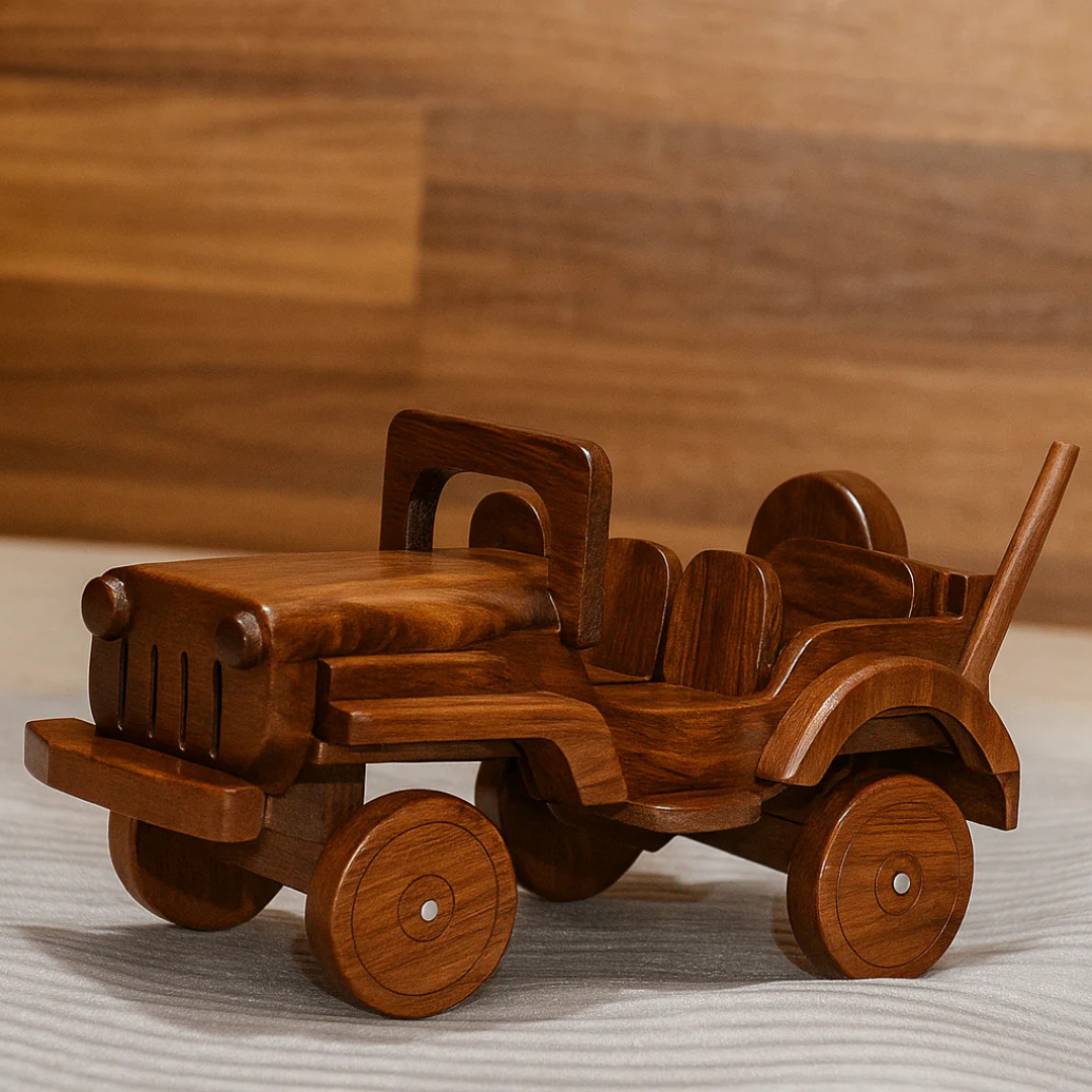 Wooden Jeep