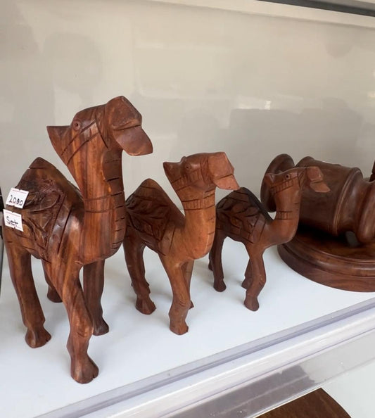 Camel Sculpture - Set of 3