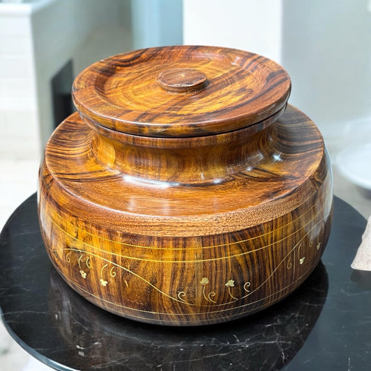 Wooden Pot