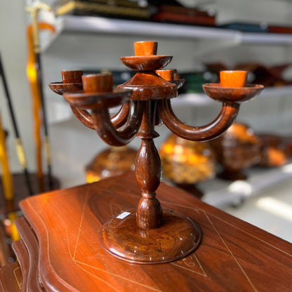 Royal Wooden Candle Stand
