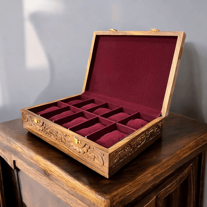 10 Watches – Carving – Wood Top