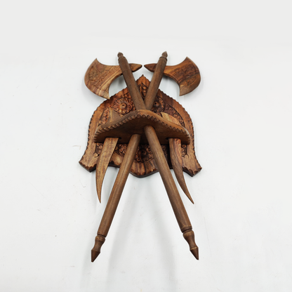 Antique Wooden AXE Wall Hanging Craft