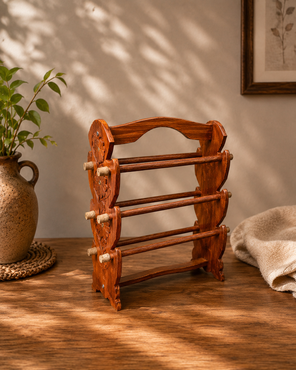 Bangles Stand Carving