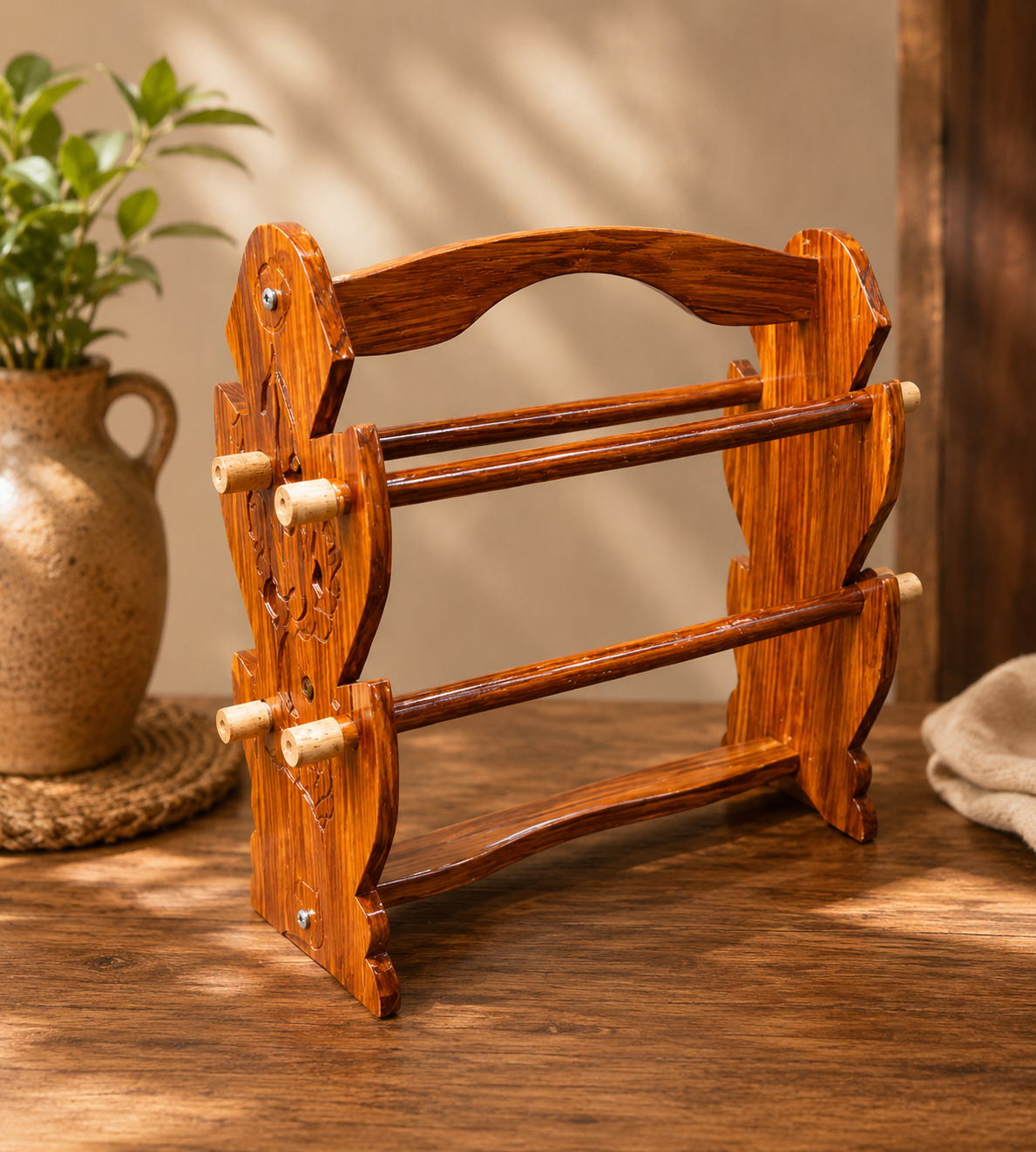 Bangles Stand Carving