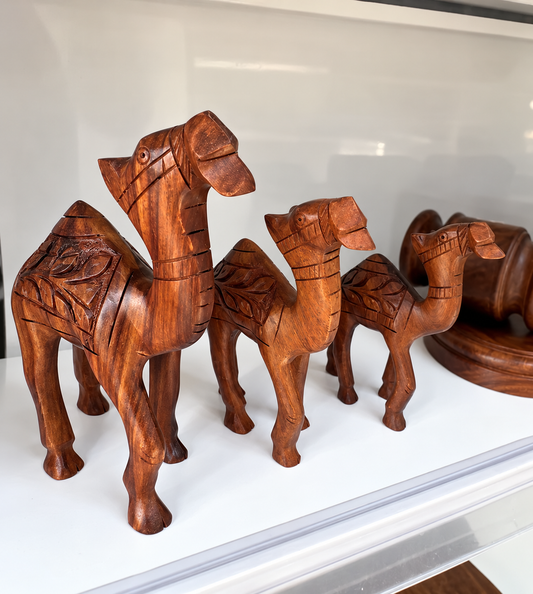 Camel Sculpture - Set of 3